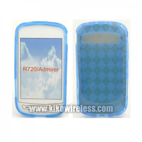 Wholesale TPU Gel Case for Samsung Admire / R720 (Blue)